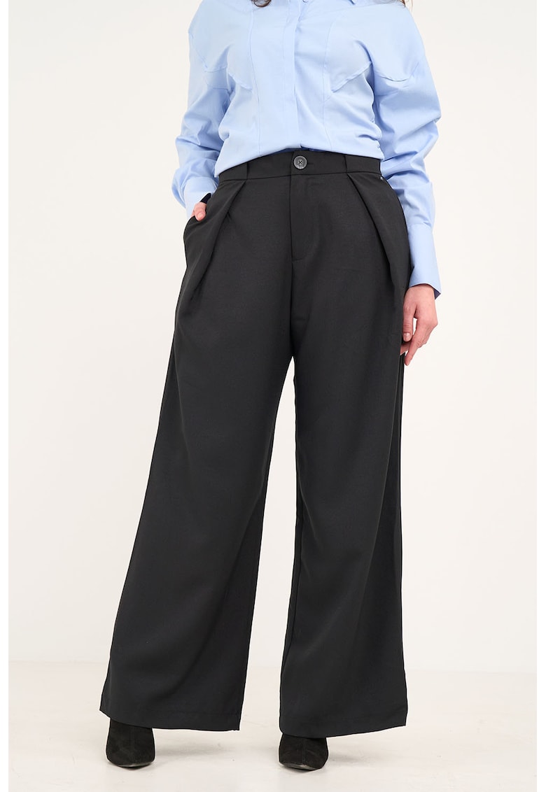 Pantaloni ampli - Negru