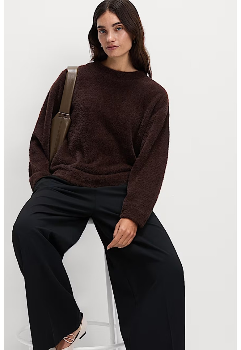 Marks Spencer Pulover lejer cu model uni - Gri melange