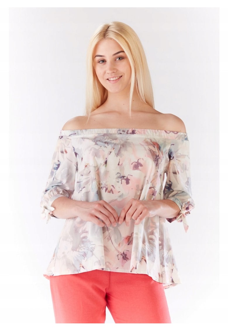 Bluza Dama multicolor - Crem