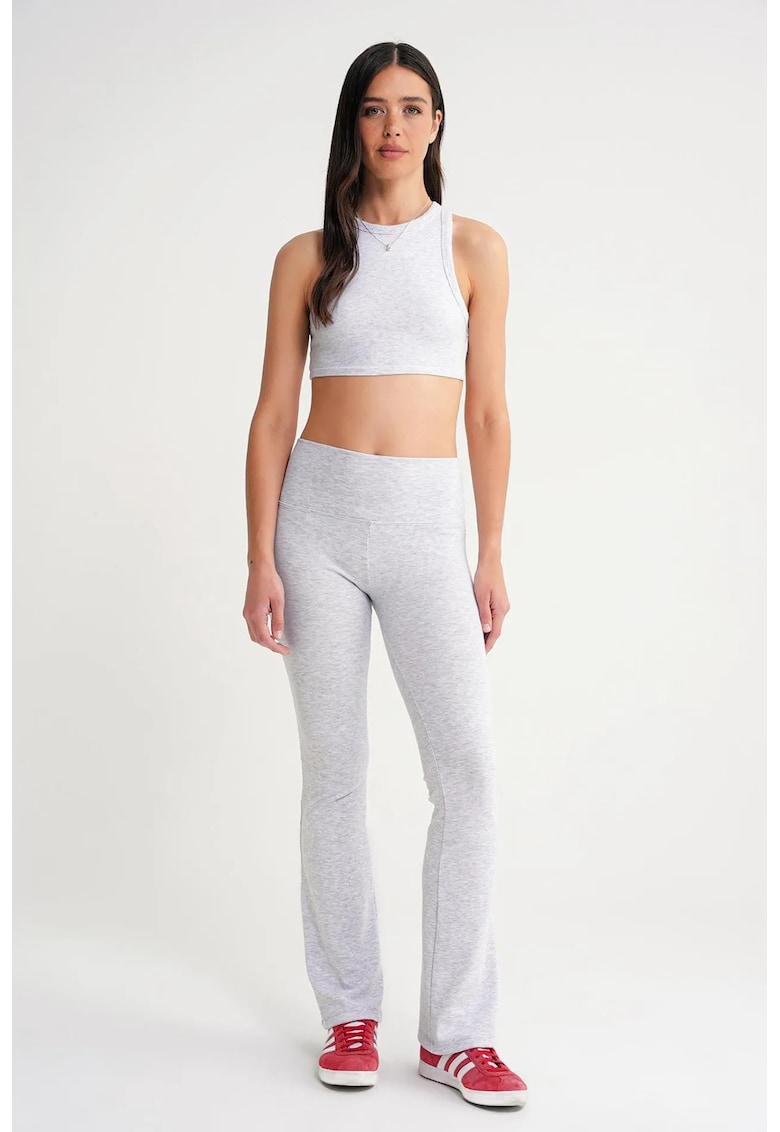 Colanti - Femei - Colanti Flare - Gri -