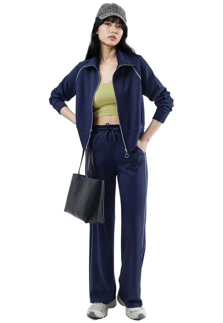 Compleu dama - Tricot - Bleumarin -