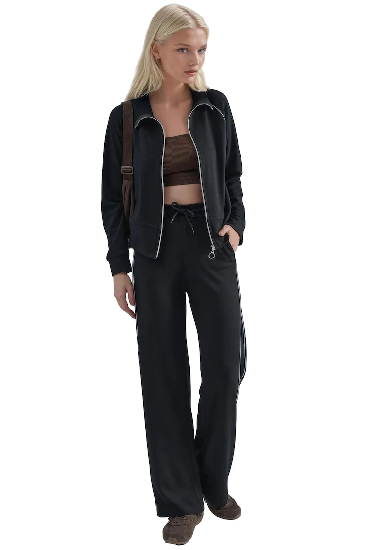 Compleu dama - Tricot - Negru -