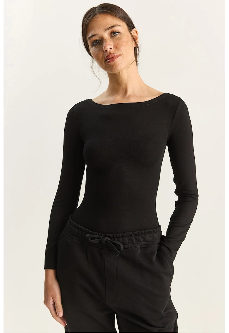 Bluza dama Negru - Jerseu