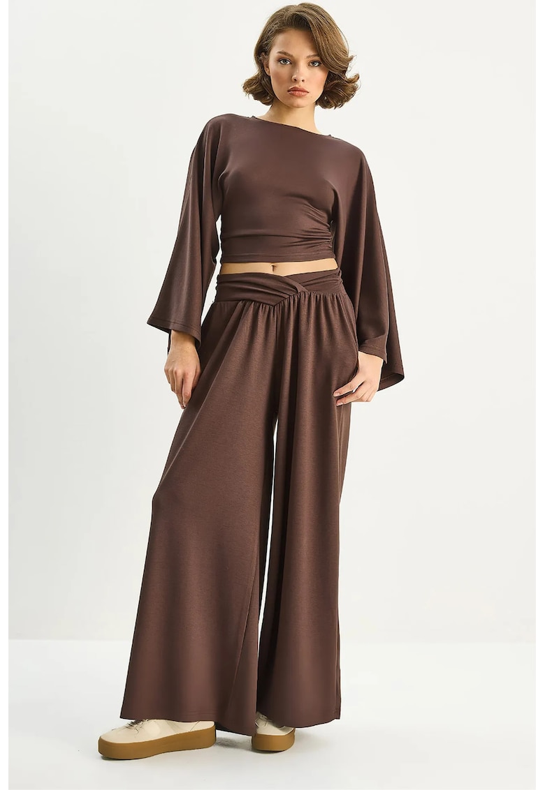 Set compleu dama doua piese - maro