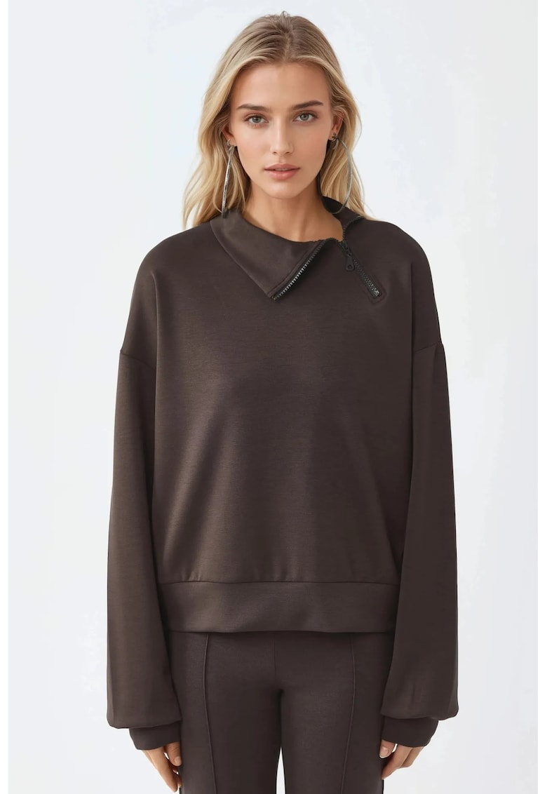 Hanorac Maro cafeniu - Textil