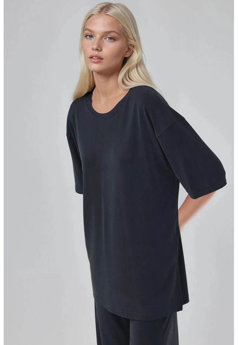 Tricou dama gri carbune