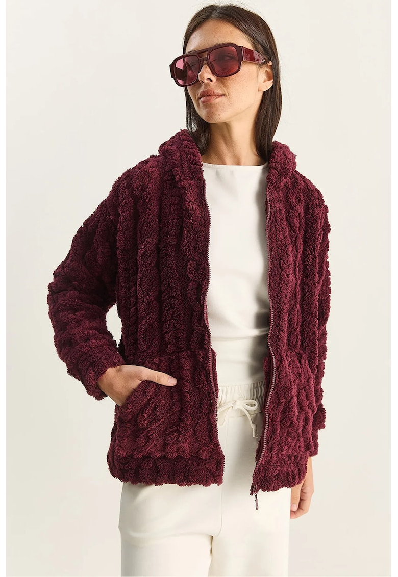 Cardigan dama mov