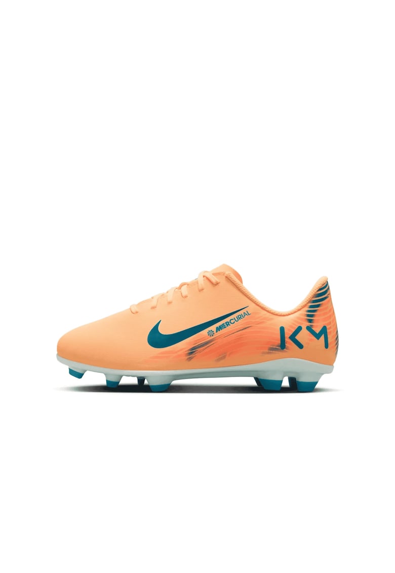 Ghete de fotbal Jr Mercurial Vapor 16 Club Kylian Mbappe - portocaliu -