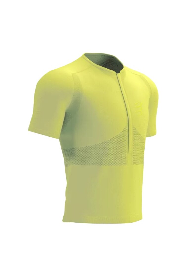 Tricou alergare barbati Trail Half-Zip Fitted SS 2024