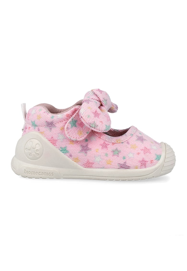 Pantofi din material textil cu imprimeu stele – Albastru pastel/Roz pastel/Bej deschis Pantofi din material textil cu imprimeu stele – Albastru pastel/Roz pastel/Bej deschis