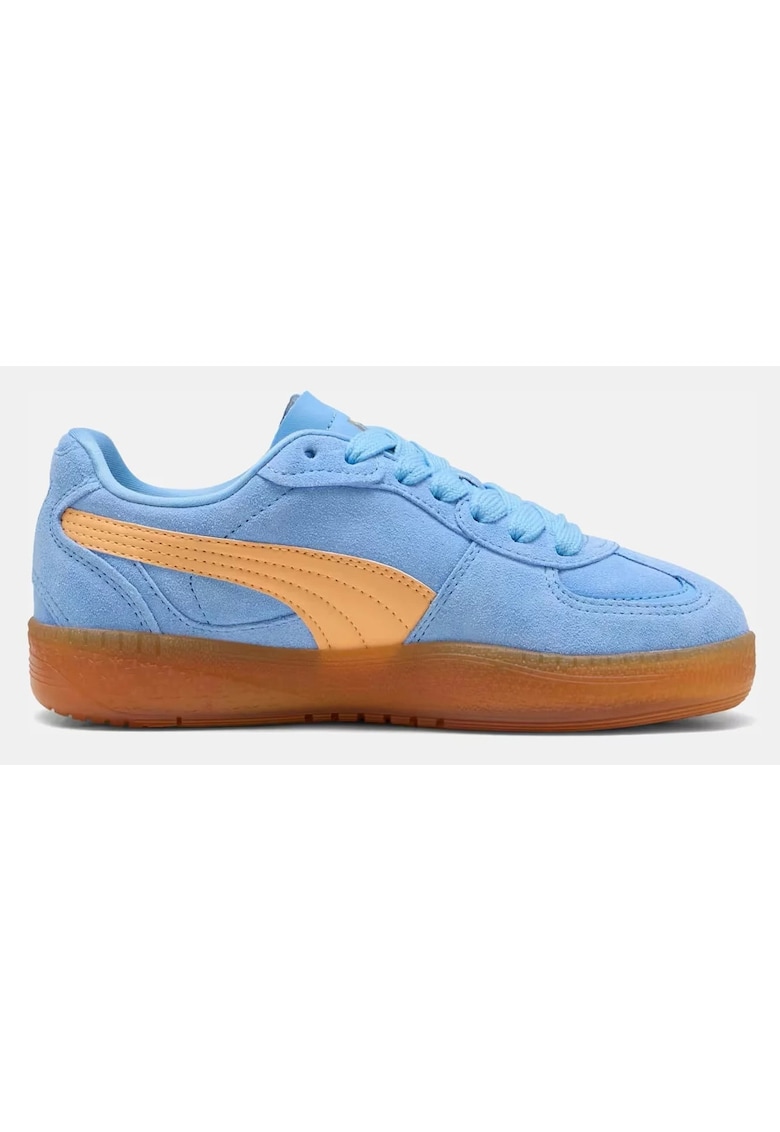 Pantofi sport din piele intoarsa ecologica Palermo Moda Xtra - Albastru