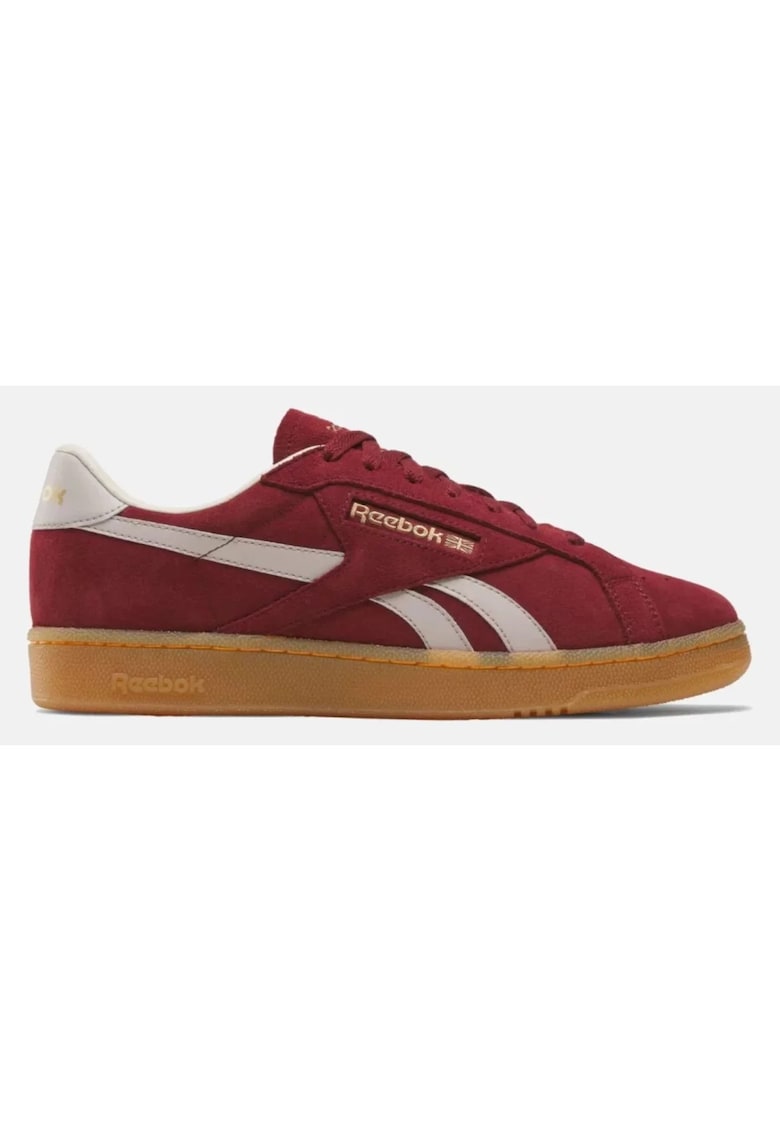 Pantofi sport din piele intoarsa cu detalii frontale perforate Club C Grounds