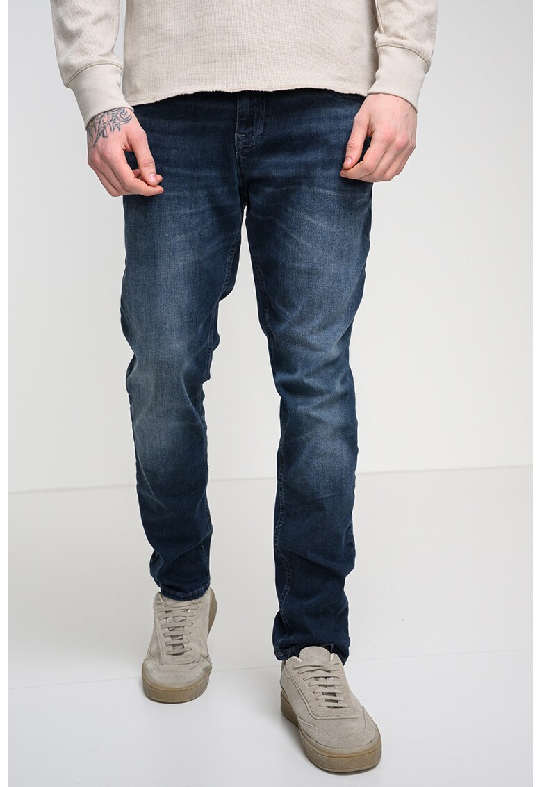 Blugi slim fit Scanton - Bleumarin