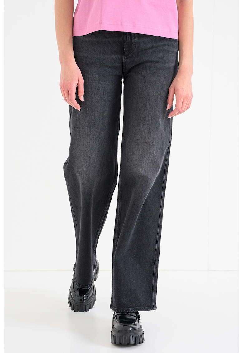Blugi cu croiala ampla Claire - Gri antracit