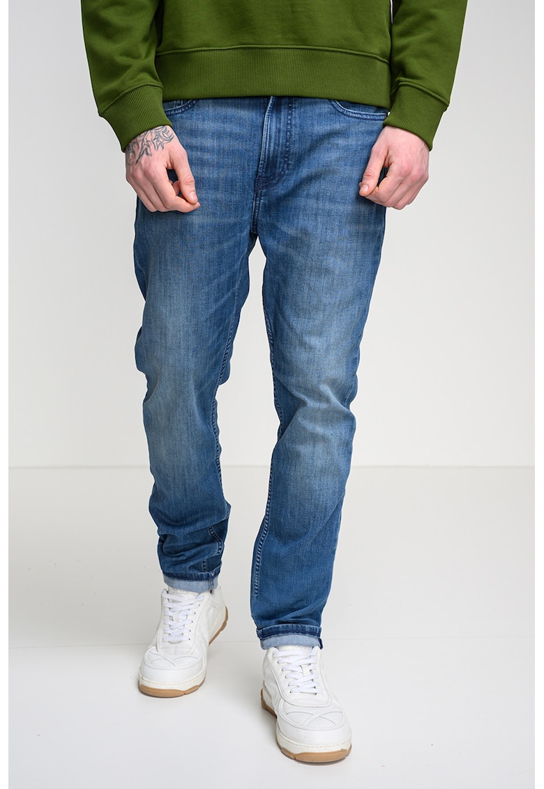 Blugi uni regular fit - Albastru deschis