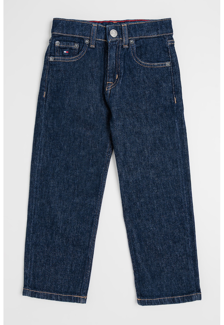 Blugi relaxed fit - Albastru inchis