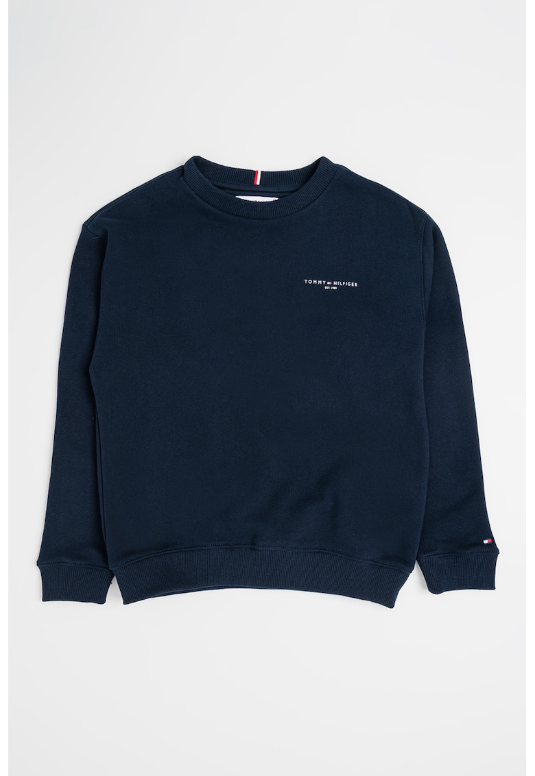 Bluza regular fit de trening cu logo - Bleumarin