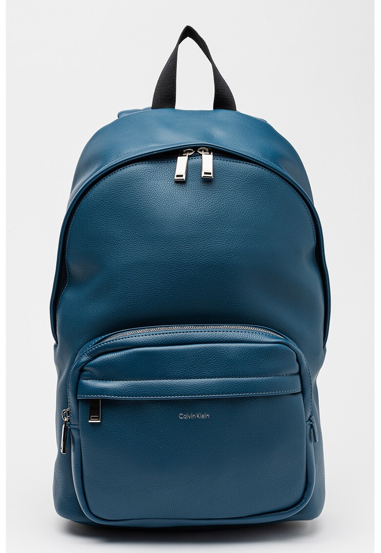 Rucsac rotund cu logo discret Raised - Albastru petrol