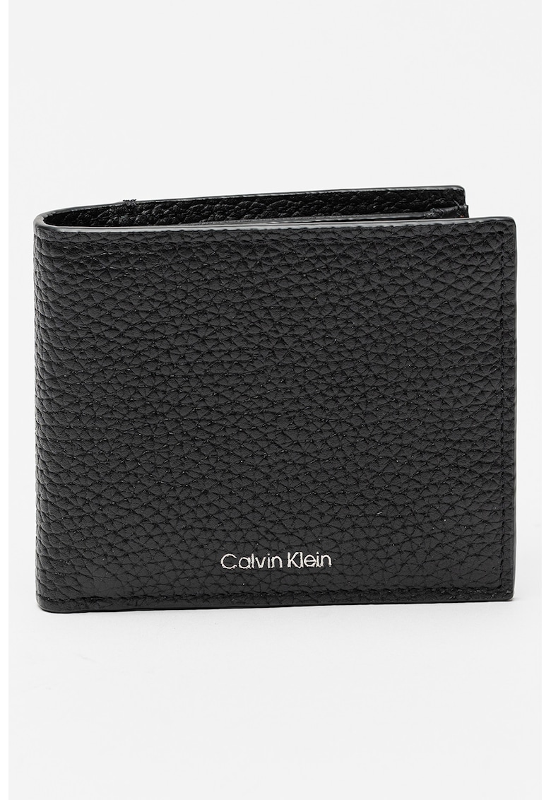 Portofel din piele - Negru