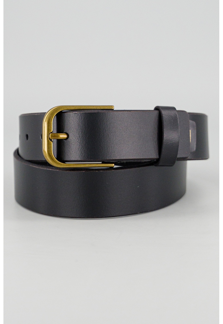 Curea din piele Heritage - Negru