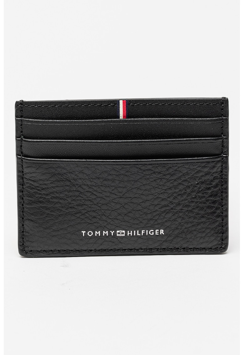 Portcart din piele Corporate - Negru