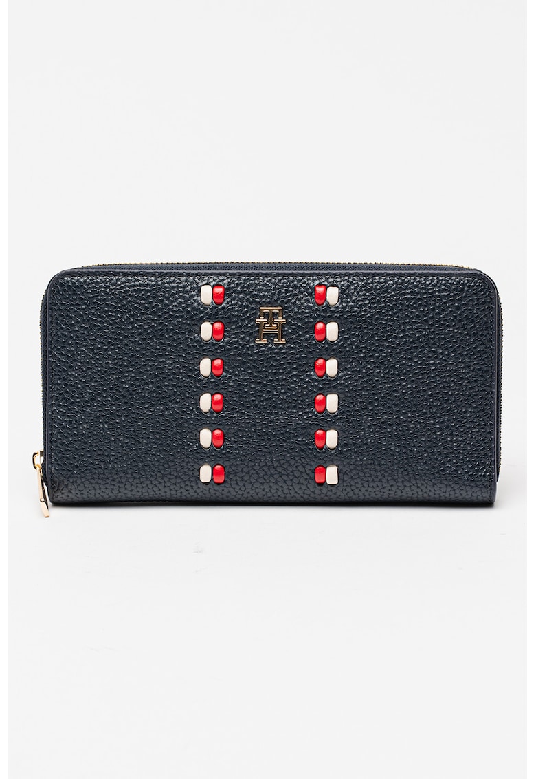 Portofel cu detaliu logo Icon - Bleumarin