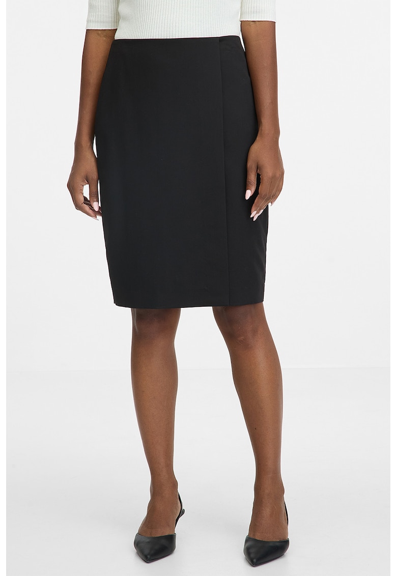 Fusta creion uni - Negru