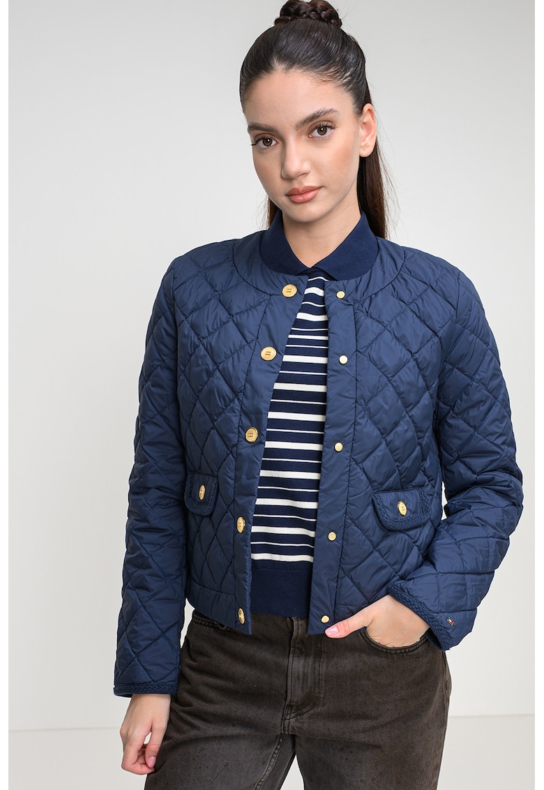 Jacheta matlasata cu finisaj rezistent la apa - Bleumarin