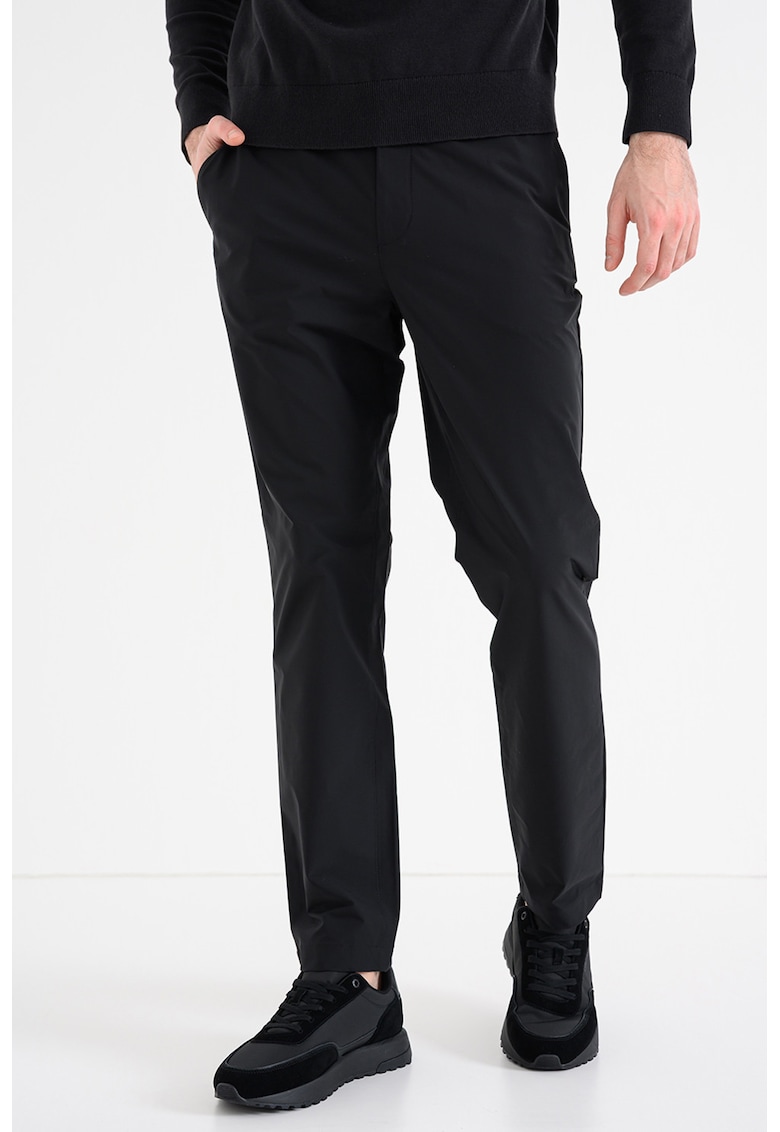 Pantaloni chino slim-fit - Negru