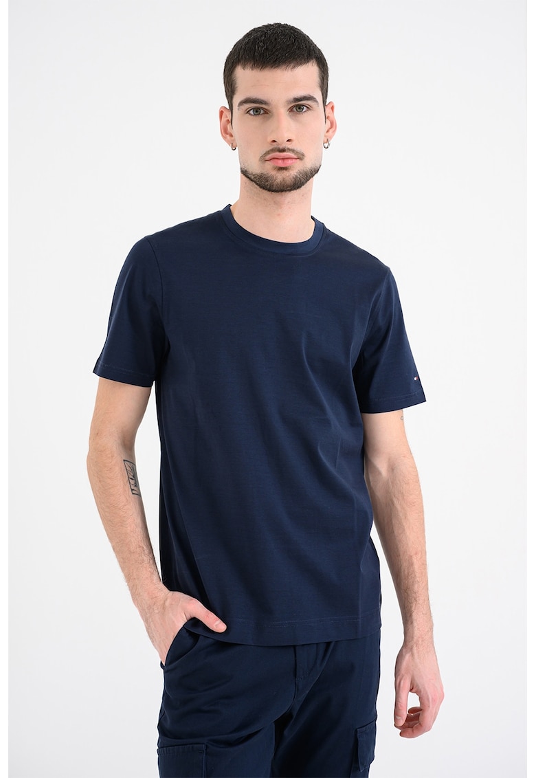 Tricou din bumbac organic - Albastru ultramarin