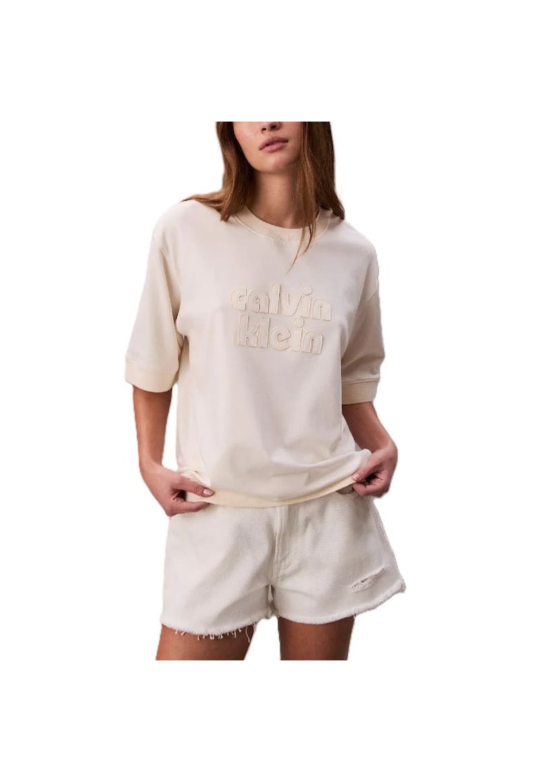 Tricou A- OVERSIZED BOYFRIEND KNITTEE-LV047C208G-YAS