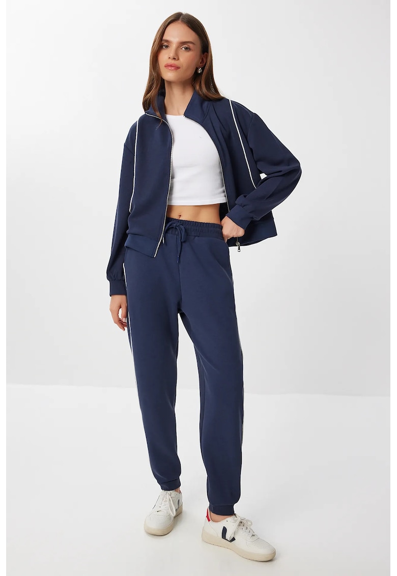 Trening dama din doua piese - Happiness Istanbul - bleumarin - textil