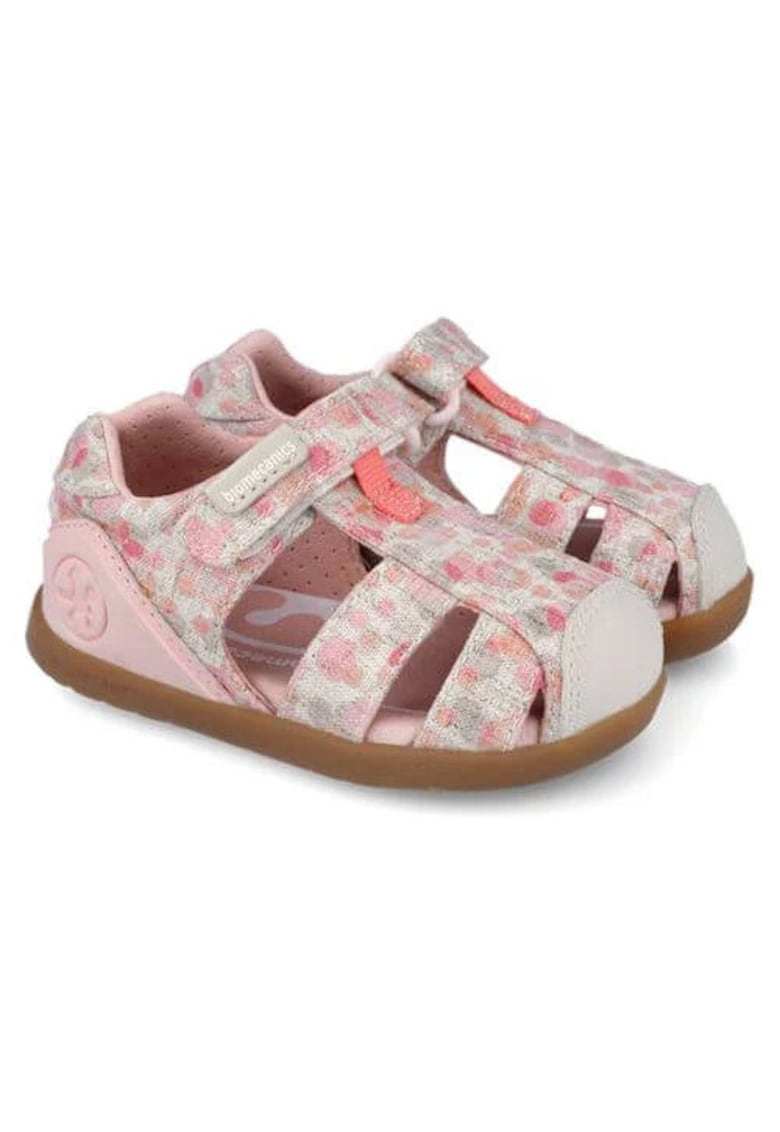 Sandale copii Barefoot - calapod lat - roz - Bej