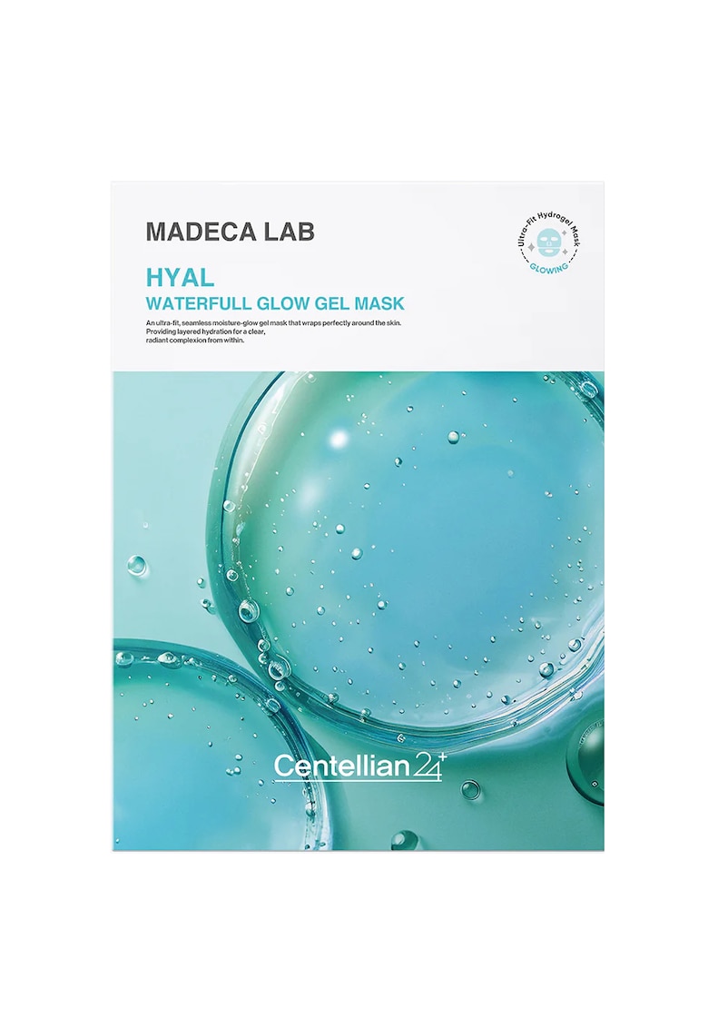 Madeca Lab Hyal Waterfull Glow Gel Mask Masca de fata 22 gr