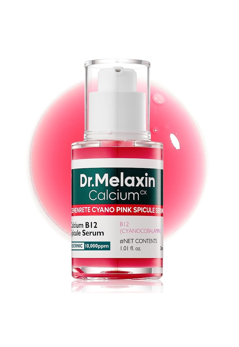Serum Dr. MELAXIN Cyano Pink Spicule cu vitamina B12 - 30ml