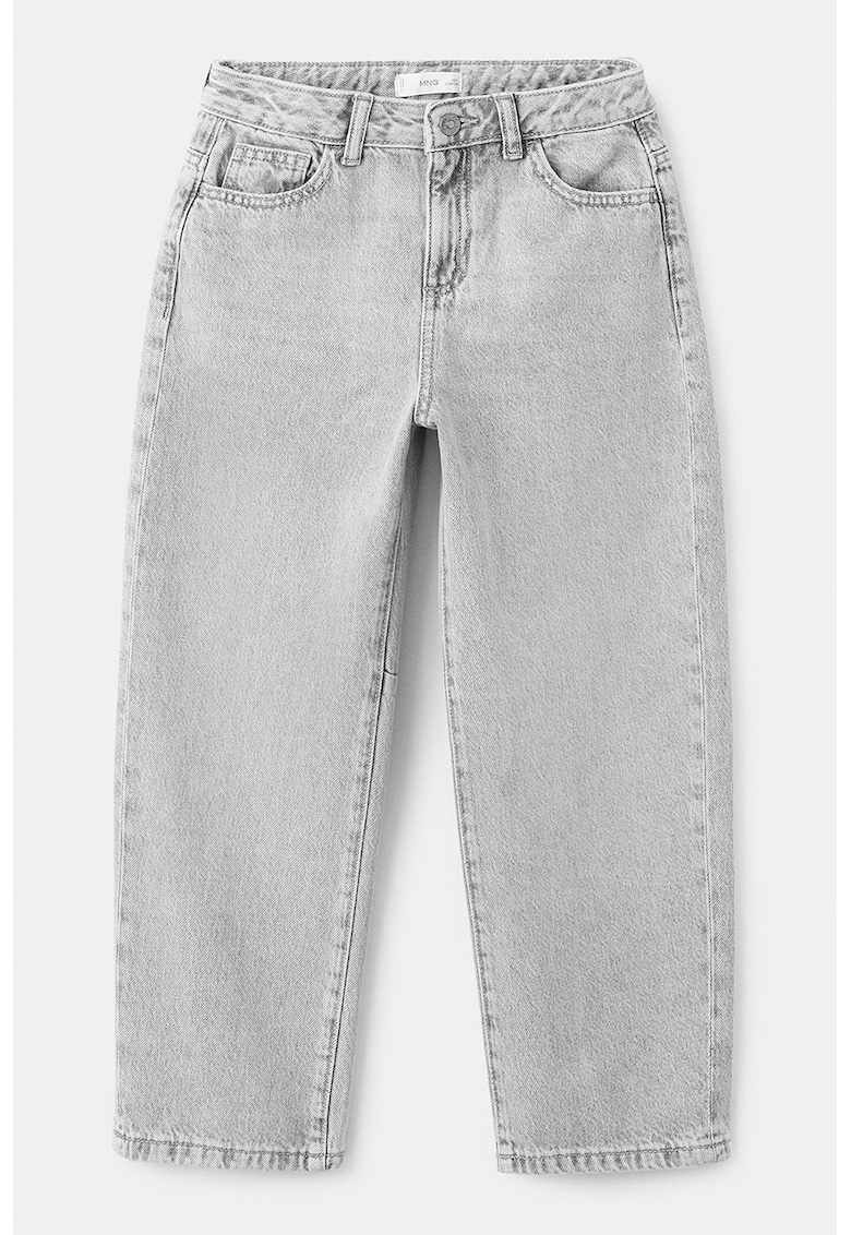 Blugi relaxed fit - Gri deschis