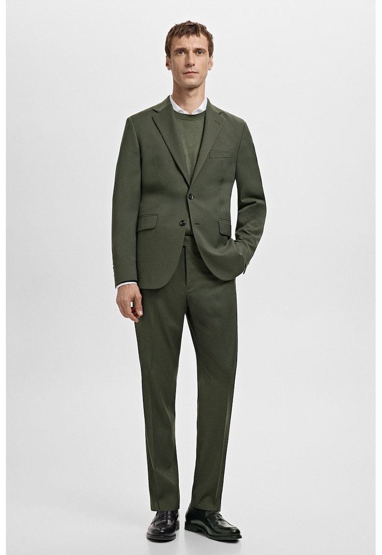 Sacou slim fit - Verde feriga