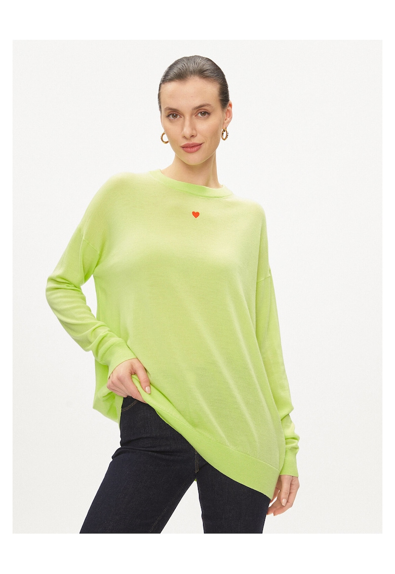 Pulover dama - verdedsab - Verde