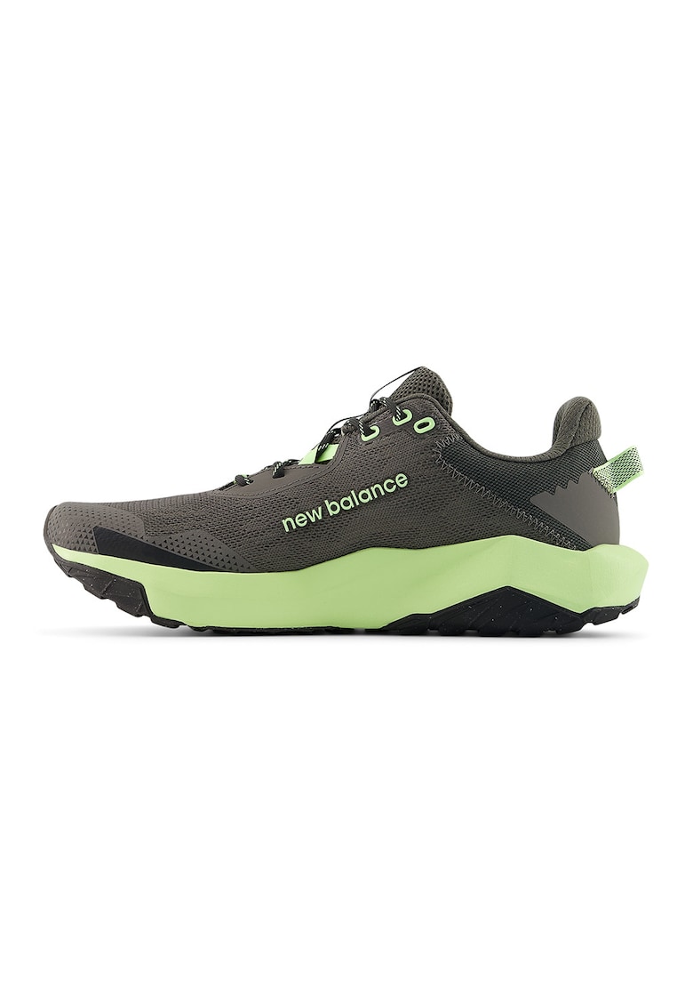 Pantofi DynaSoft Nitrel v6 pentru alergare pe teren accidentat - Verde lime/Gri inchis