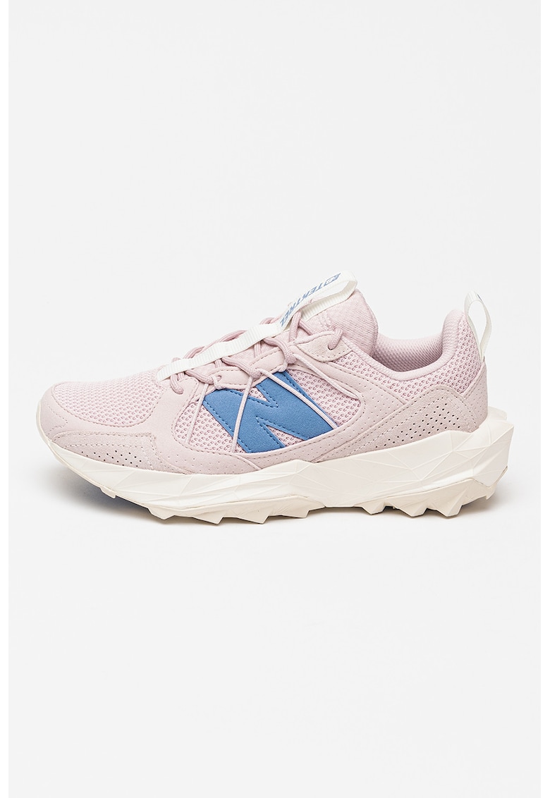 Pantofi Tektrel cu insertii din plasa pentru alergare - Roz pal - New Balance - imagine 1