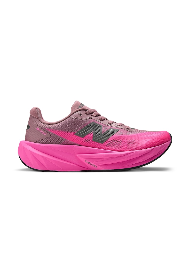 Pantofi 70 cu model pentru alergare - Maro cognac/Fucsia - New Balance - imagine 1