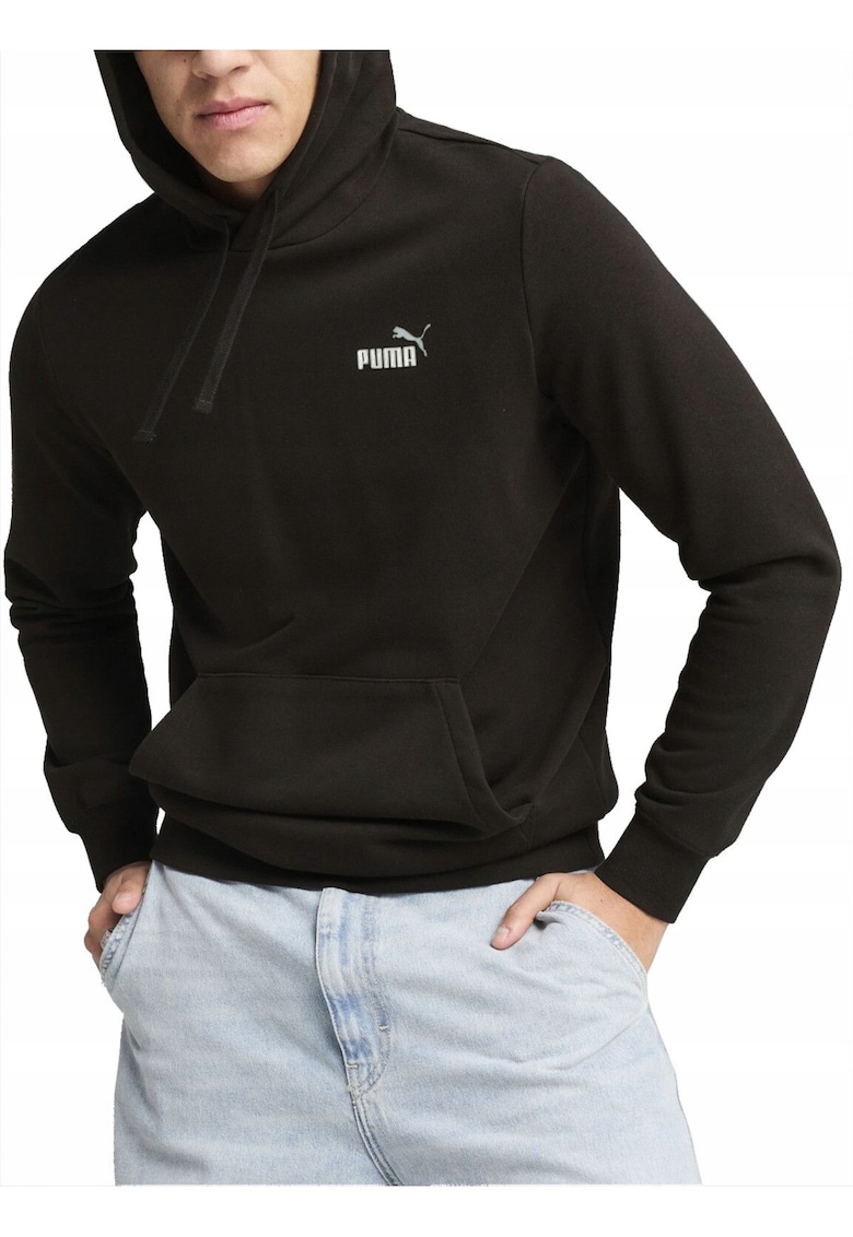 Hanorac cu detaliu logo in piept si buzunar kangaroo