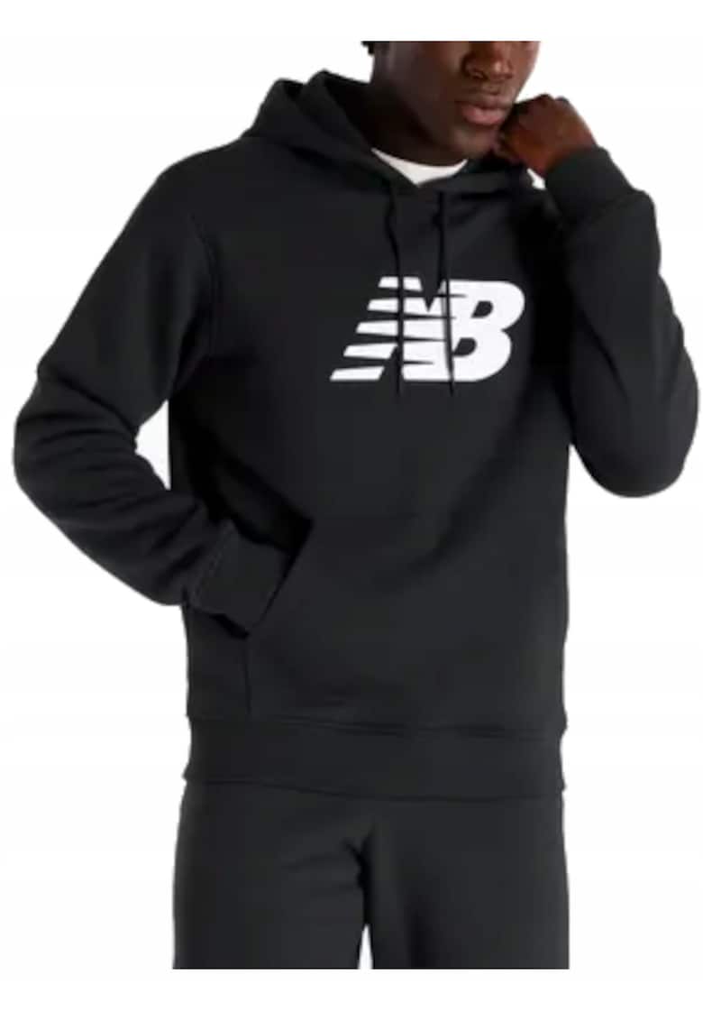 Hanorac barbati regular fit - cu gluga - negru - bumbac