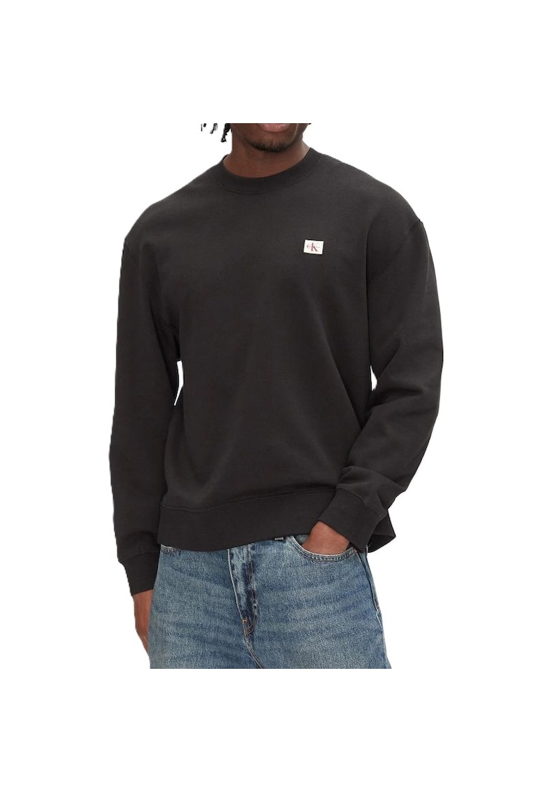 Bluza LS EU 350TERRY BADGE CNSWTSHRT-LV04RC273G-UB1