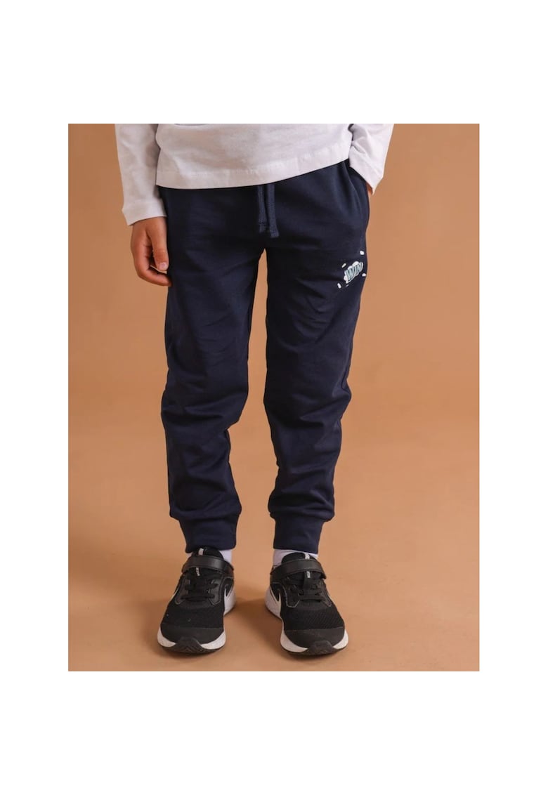 Pantaloni din bumbac - imprimeu - pentru baieti