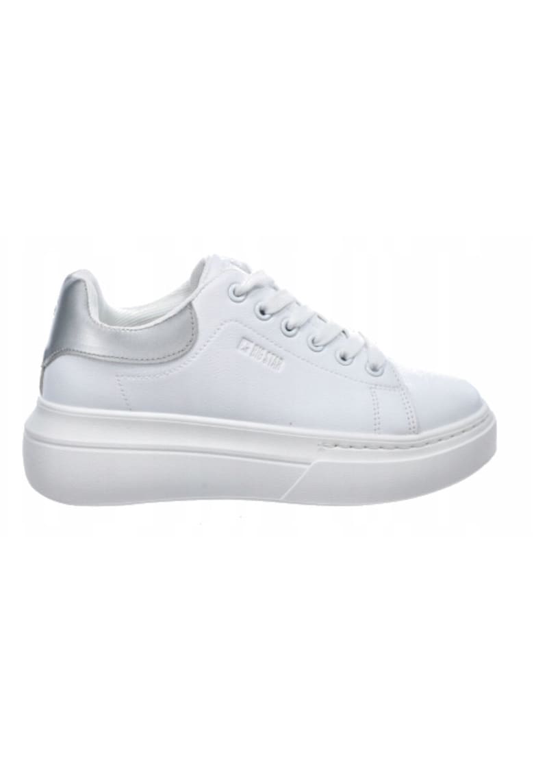 Pantofi sport din piele ecologica cu talpa wedge