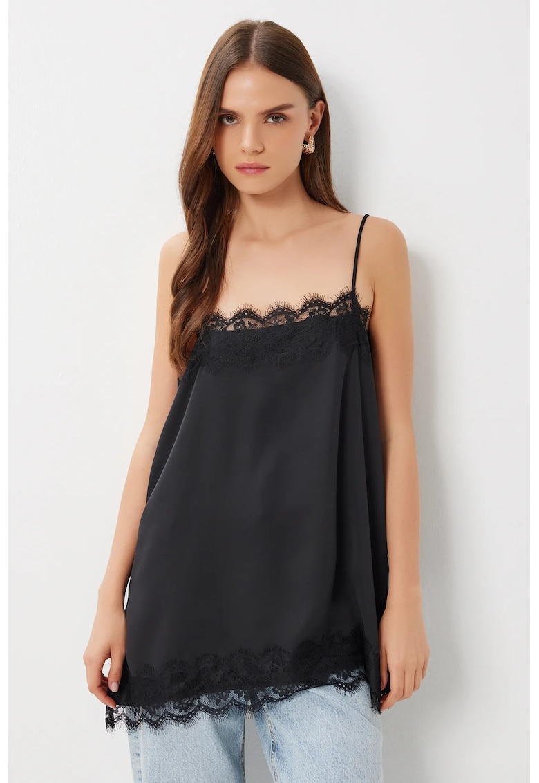 Maiou dama - Happiness Istanbul - satin - negru