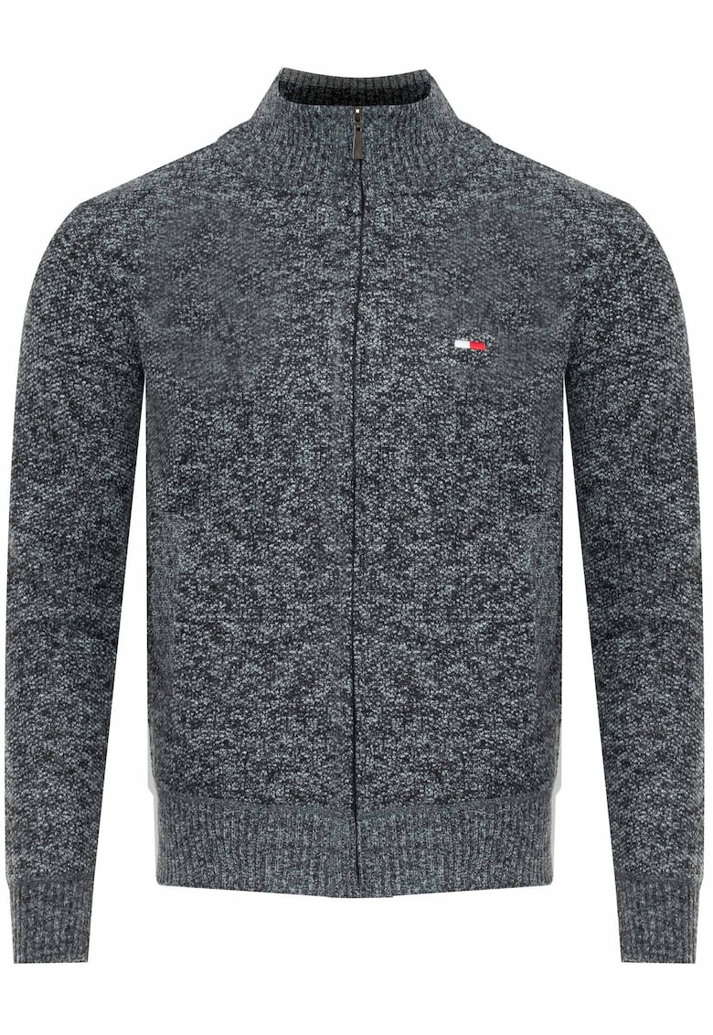 Pulover barbati - gri inchis - material moale - cu