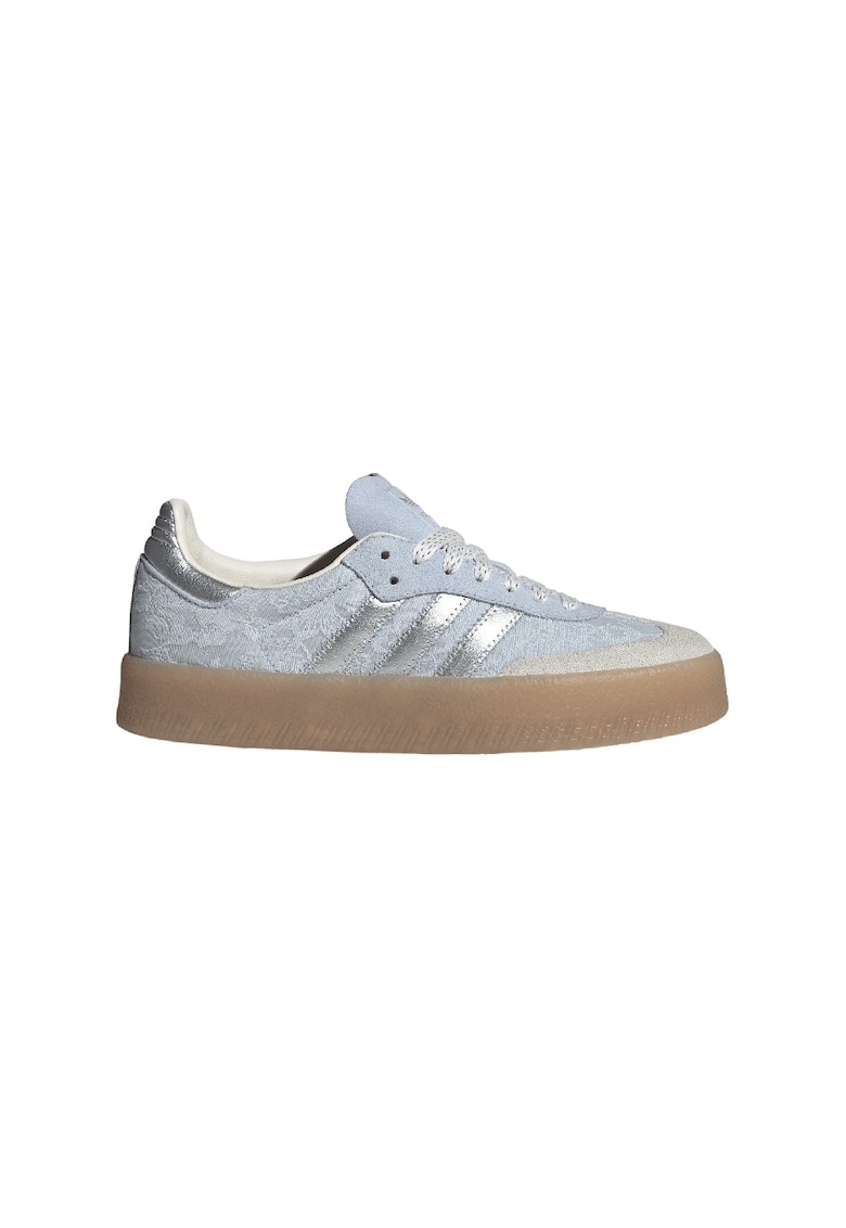 Pantofi sport flatform Sambae - Albastru prafuit/Argintiu