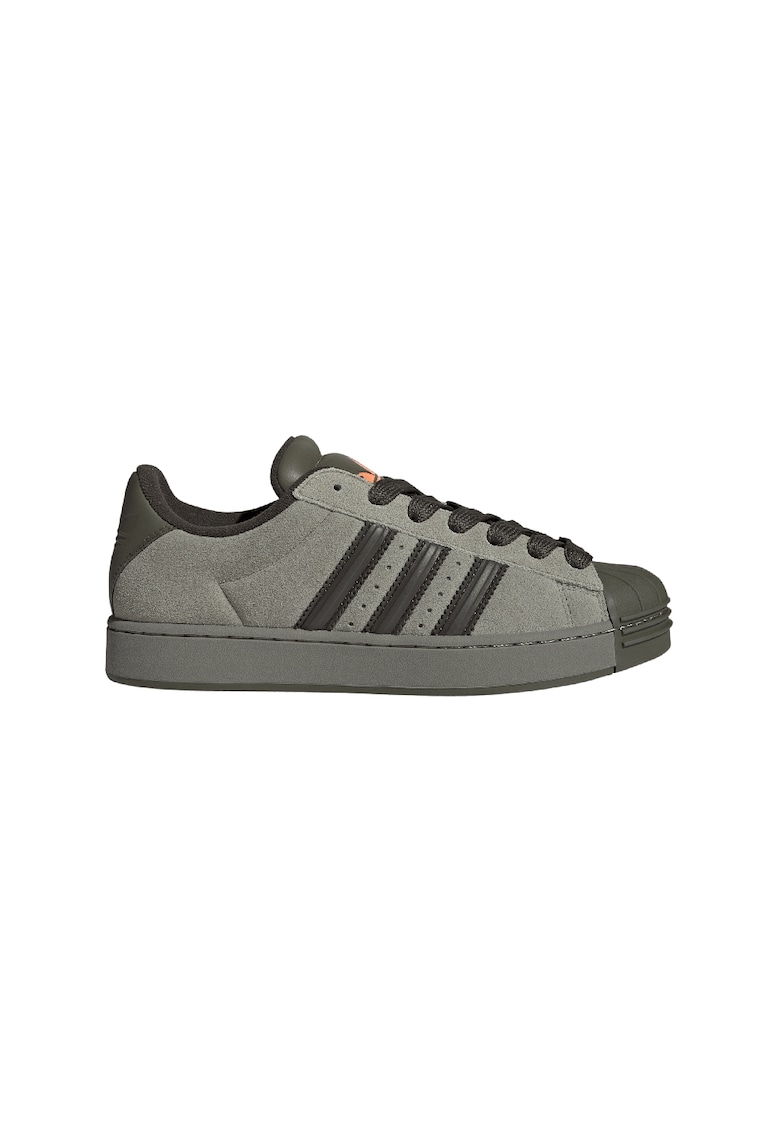 Pantofi sport din piele intoarsa Super St - Negru stins/Kaki pal
